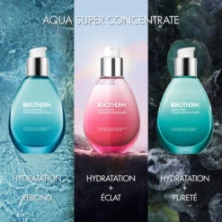 Biotherm Aqua Bounce Super Concentrate Gel Hydratant Et Repulpant à L'acide Hyaluronique -Guerlain Soldes Boutique aqs cctre plump 2