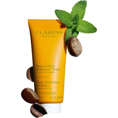 Clarins Baume-Huile Hydratant "Tonic" 95% D’ingrédients D’origine Naturelle 4 Clarins Baume-Huile Hydratant "Tonic" 95% D’ingrédients D’origine Naturelle – Image 2