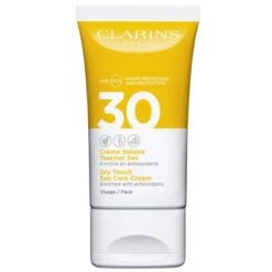 Clarins Crème Solaire Toucher Sec Visage UVA/UVB 30 Crème Solaire