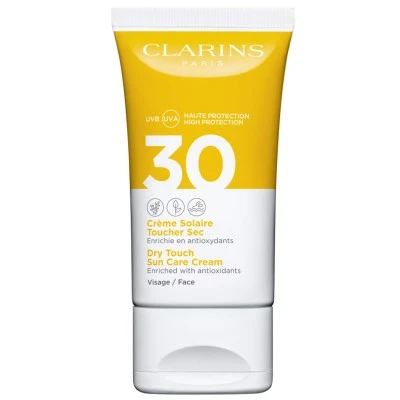 Clarins Crème Solaire Toucher Sec Visage UVA/UVB 30 Crème Solaire 3 Clarins Crème Solaire Toucher Sec Visage UVA/UVB 30 Crème Solaire