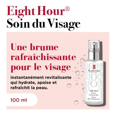 Elizabeth Arden Eight Hour® 8H Brume Miracle Hydratante 4 Elizabeth Arden Eight Hour® 8H Brume Miracle Hydratante – Image 2