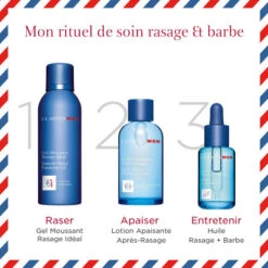 ClarinsMen Gel Apaisant Après Rasage -Guerlain Soldes Boutique gel apais ap rasag 4