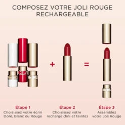 Clarins Joli Rouge Recharge Rouge à Lèvres -Guerlain Soldes Boutique joli rouge 2