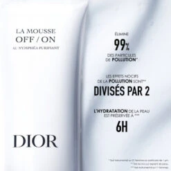 DIOR Le Démaquillage Au Nymphéa - La Mousse OFF/ON Mousse Nettoyante Anti-pollution Purifiante 9 DIOR Le Démaquillage Au Nymphéa - La Mousse OFF/ON Mousse Nettoyante Anti-pollution Purifiante -Guerlain Soldes Boutique la mousse off on 3