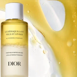 DIOR Le Démaquillage Au Nymphéa - Le Démaquillant Yeux Et Lèvres Le Démaquillant Biphase Yeux Et Lèvres - Formule Soin Purifiante -Guerlain Soldes Boutique le demaquillage au nymphea le demaquillant yeux et levres le demaquillant biphase yeux et levres formule soin purifiante 2