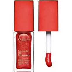 Clarins Lip Comfort Oil Shimmer Huile Confort Lèvres -Guerlain Soldes Boutique lip oil cf shimmer 6