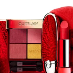 Guerlain ROUGE G L'Écrin Double Miroir Red Orchid Capot De Rouge à Lèvres -Guerlain Soldes Boutique rouge g l ecrin double miroir red orchid 5