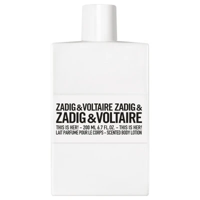 Zadig & Voltaire This Is Her! Lait Pour Le Corps 3 Zadig & Voltaire This Is Her! Lait Pour Le Corps