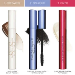 Clarins Wonder Perfect Mascara 4D Waterproof Mascara -Guerlain Soldes Boutique wonder perfect mascara 4d waterproof 3